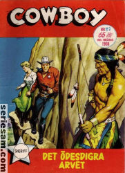 Cowboy 1960 nr 27 omslag serier