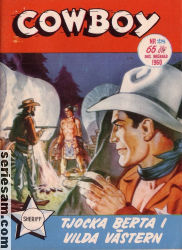 Cowboy 1960 nr 28 omslag serier