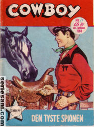 Cowboy 1960 nr 29 omslag serier