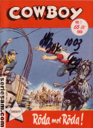 Cowboy 1960 nr 3 omslag serier