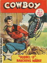 Cowboy 1960 nr 30 omslag serier