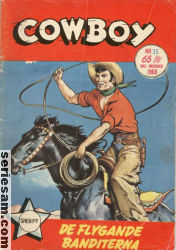 Cowboy 1960 nr 35 omslag serier