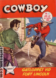 Cowboy 1960 nr 36 omslag serier