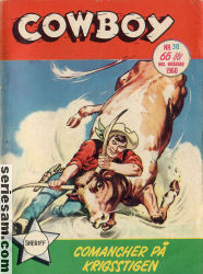 Cowboy 1960 nr 38 omslag serier