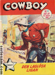 Cowboy 1960 nr 39 omslag serier