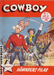 Cowboy 1960 nr 40 omslag serier