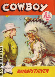 Cowboy 1960 nr 45 omslag serier