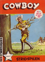 Cowboy 1960 nr 47 omslag serier