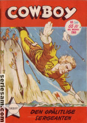 Cowboy 1960 nr 50 omslag serier