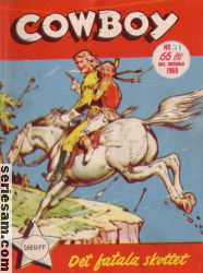 Cowboy 1960 nr 51 omslag serier