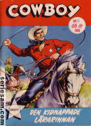 Cowboy 1960 nr 8 omslag serier