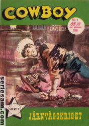 Cowboy 1961 nr 1 omslag serier