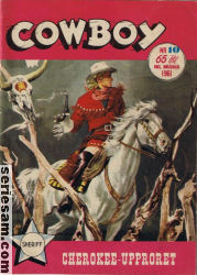 Cowboy 1961 nr 10 omslag serier