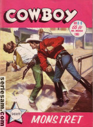 Cowboy 1961 nr 14 omslag serier