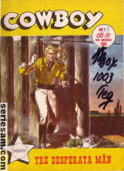 Cowboy 1961 nr 17 omslag serier