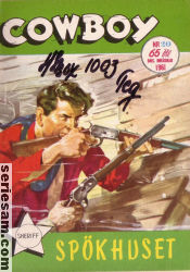 Cowboy 1961 nr 20 omslag serier