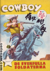 Cowboy 1961 nr 21 omslag serier