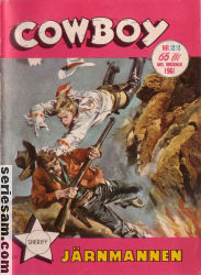 Cowboy 1961 nr 22 omslag serier