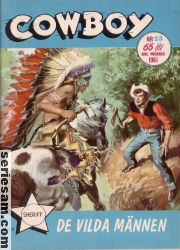 Cowboy 1961 nr 23 omslag serier