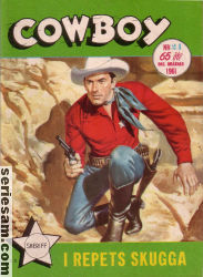 Cowboy 1961 nr 24 omslag serier