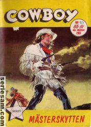 Cowboy 1961 nr 25 omslag serier