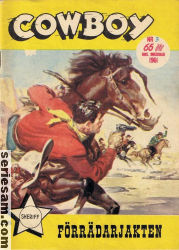 Cowboy 1961 nr 3 omslag serier