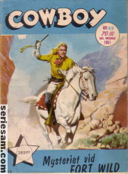 Cowboy 1961 nr 33 omslag serier