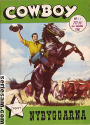 Cowboy 1961 nr 34 omslag serier