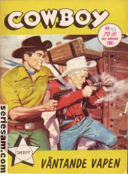 Cowboy 1961 nr 35 omslag serier