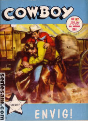 Cowboy 1961 nr 37 omslag serier