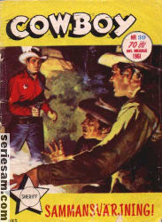 Cowboy 1961 nr 39 omslag serier