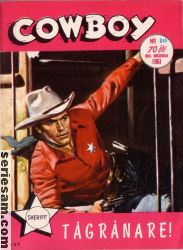 Cowboy 1961 nr 40 omslag serier