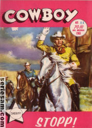 Cowboy 1961 nr 44 omslag serier