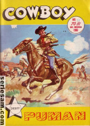 Cowboy 1961 nr 51 omslag serier