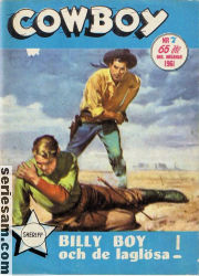 Cowboy 1961 nr 7 omslag serier