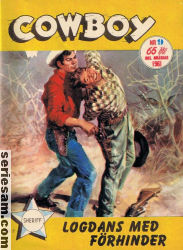 Cowboy 1961 nr 9 omslag serier