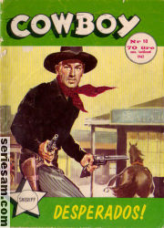 Cowboy 1962 nr 10 omslag serier