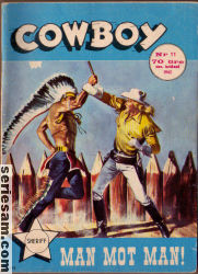 Cowboy 1962 nr 11 omslag serier