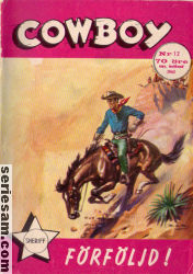 Cowboy 1962 nr 12 omslag serier