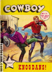 Cowboy 1962 nr 13 omslag serier