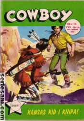 Cowboy 1962 nr 14 omslag serier