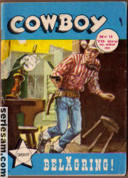 Cowboy 1962 nr 15 omslag serier