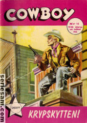 Cowboy 1962 nr 16 omslag serier
