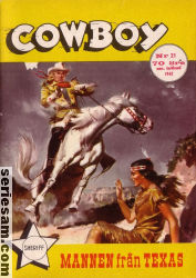 Cowboy 1962 nr 21 omslag serier