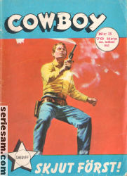 Cowboy 1962 nr 23 omslag serier