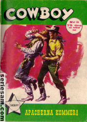 Cowboy 1962 nr 26 omslag serier