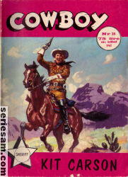 Cowboy 1962 nr 28 omslag serier