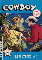 Cowboy 1962 nr 31 omslag serier