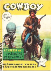 Cowboy 1962 nr 33 omslag serier