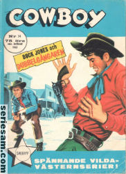 Cowboy 1962 nr 34 omslag serier